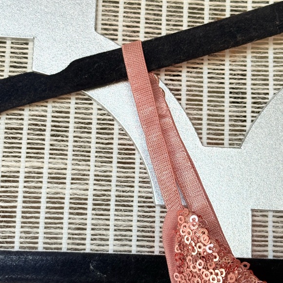 NWT Fashion Nova Pink Sequin Sheath Mini Dress - Picture 5 of 10